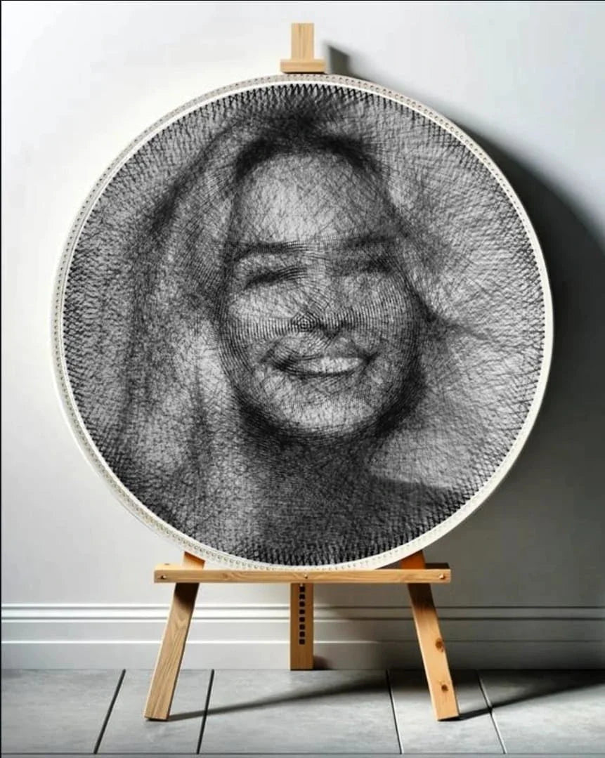 Customized String Art Portrait Best Gift for Your Love - WeGift