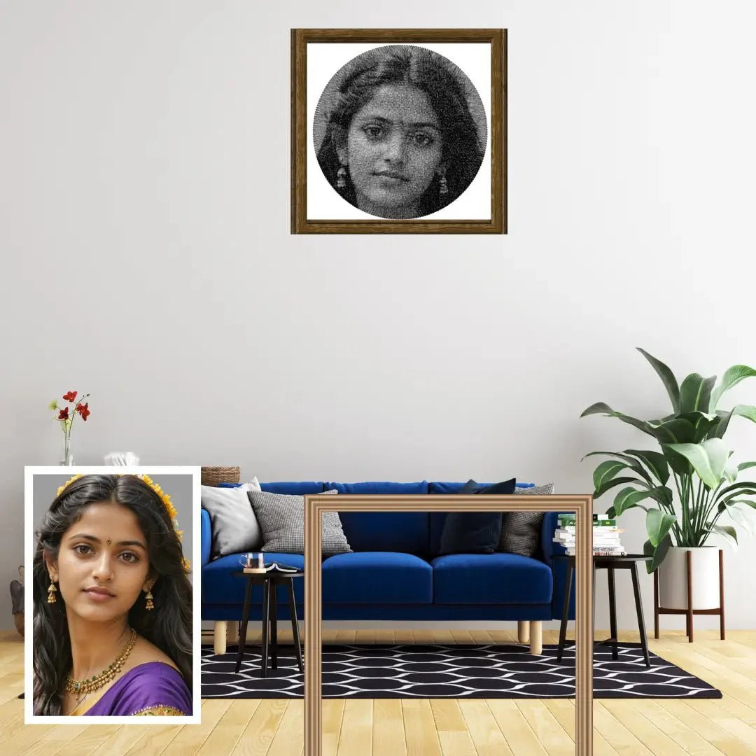 String Art Portrait - Personalized Gift for Special Occasions for Your Love - WeGift
