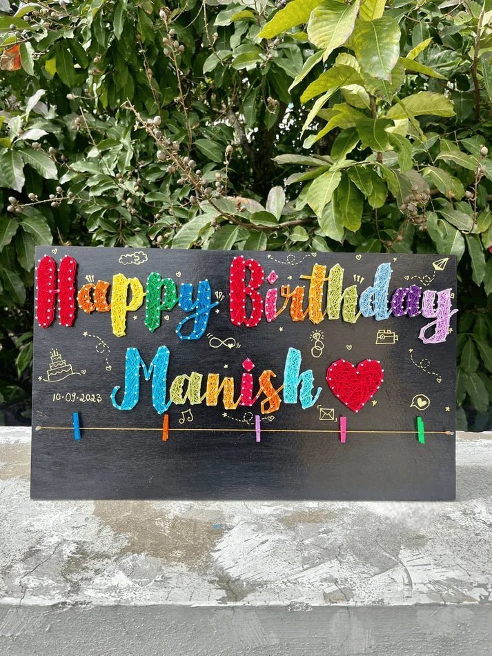 Birthday Serenity String Art - WeGift