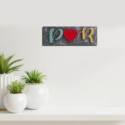 Couple Love String art Nameplate - WeGift