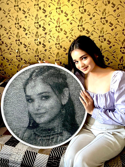 Custom String Art Portrait from Photo | Handmade Personalized Gift - WeGift