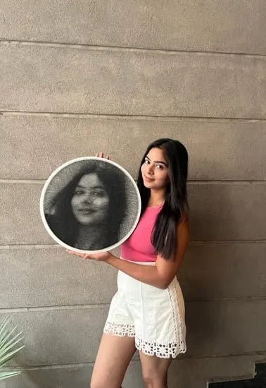 Custom String Art Portrait: Personalized Gift & Handcrafted Wall Art - WeGift