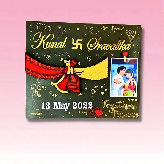 GathBandhan String Art With Couple Wedding Gift - WeGift