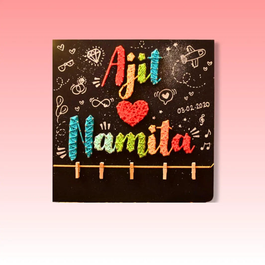 Heart Love Name Personalized String Art - WeGift