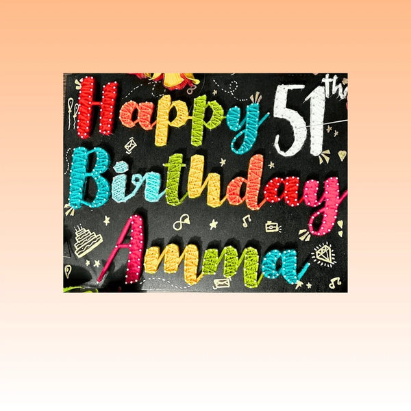 Personalized Birthday Radiance