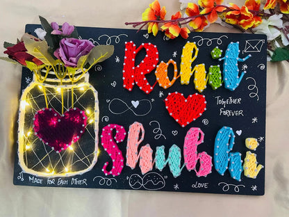 Personalized String Art for Special Anniversaries - WeGift