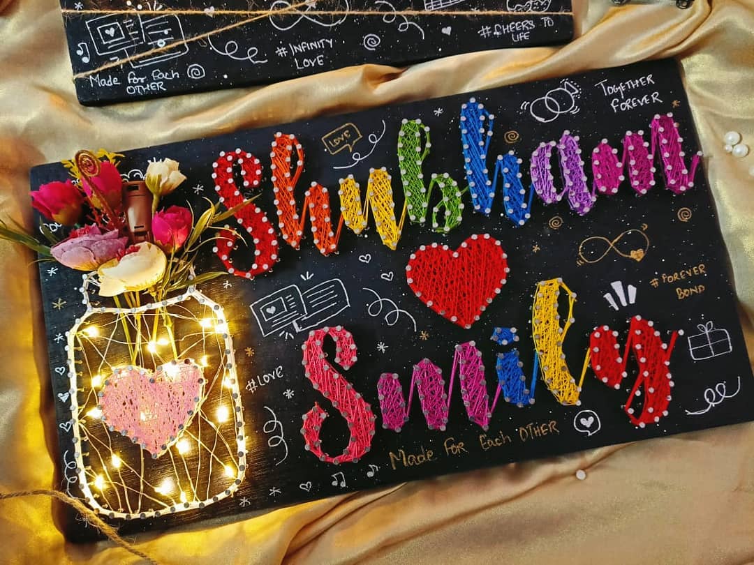 Personalized String Art for Special Anniversaries - WeGift