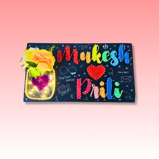Personalized String Art for Special Anniversaries - WeGift
