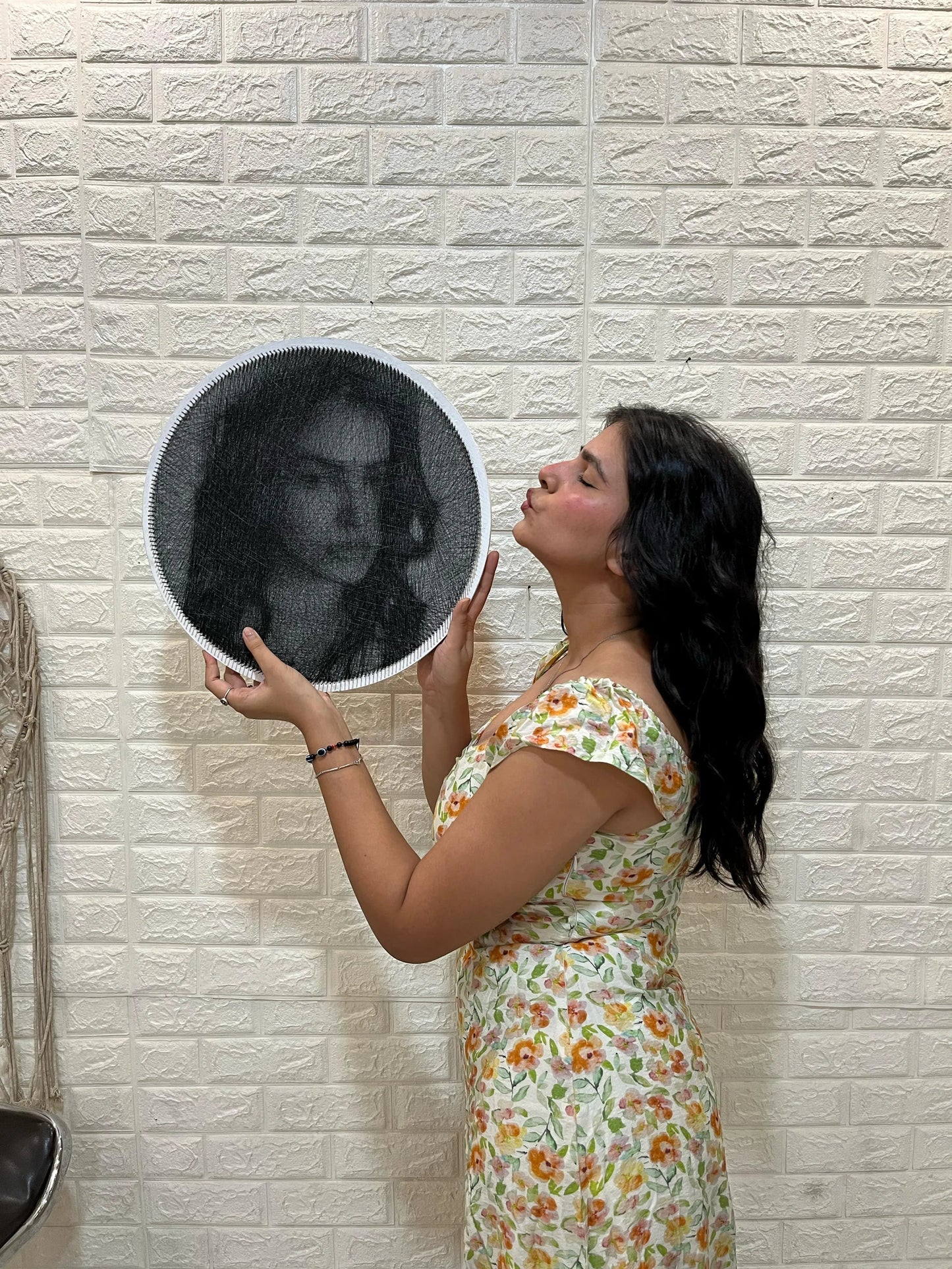 Personalized String Art Portrait: Unique Anniversary & Birthday Gift - WeGift