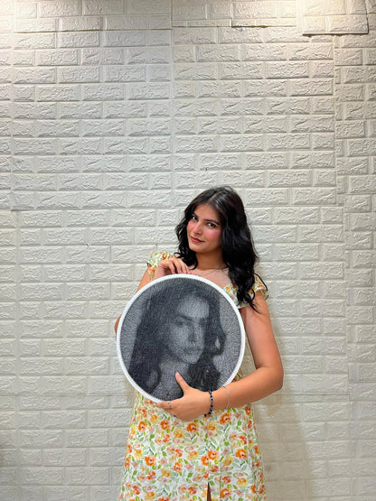 Personalized String Art Portrait: Unique Anniversary & Birthday Gift - WeGift