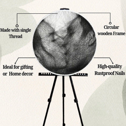 Romantic Customized Handmade String Art Gift for Couples Best for Wedding, Anniversary and Birthday - WeGift