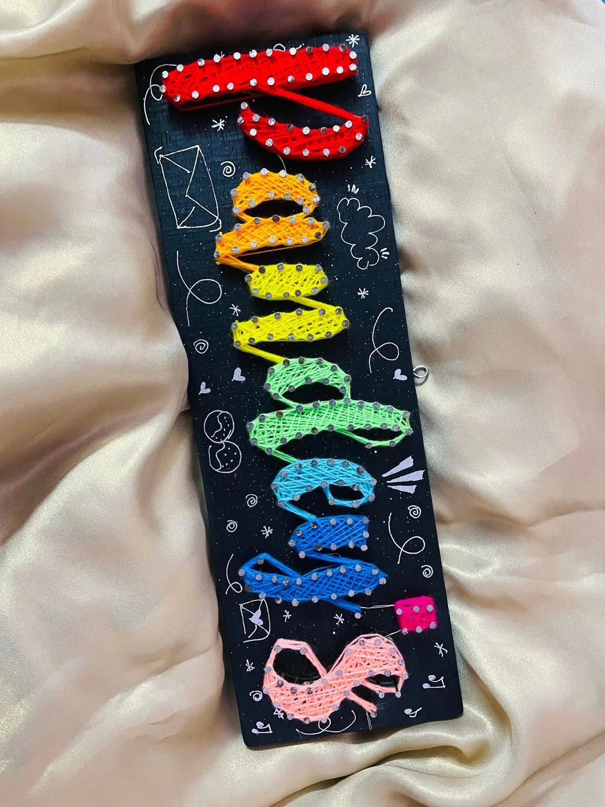 String art nameplate for loved ones - WeGift