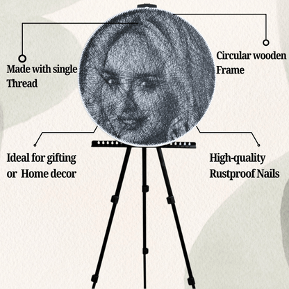 String Art Portrait - Personalized Gift for Special Occasions for Your Love - WeGift